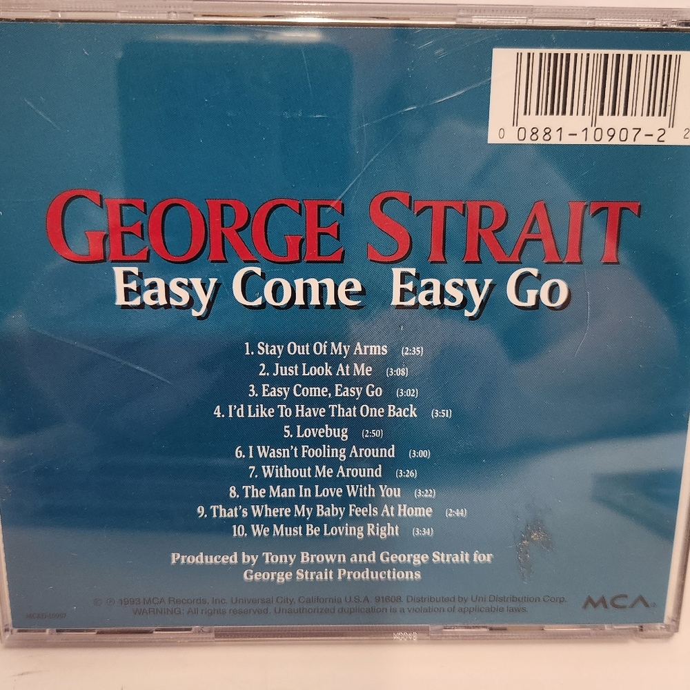 Various George Strait‎ CDs - Picture 9 of 9